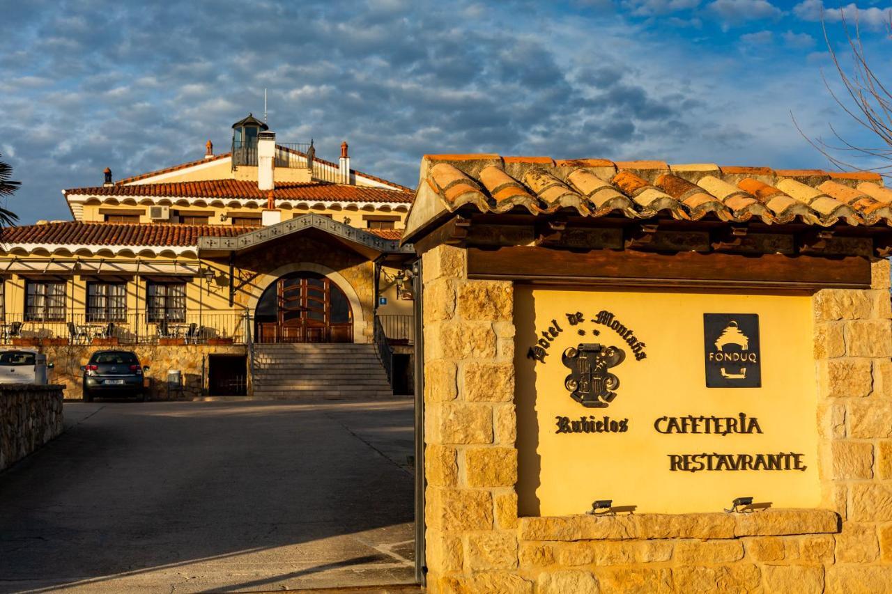Hotel De Montana Rubielos Rubielos De Mora Luaran gambar