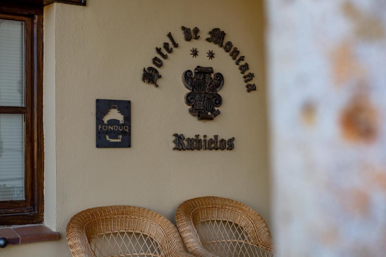 Hotel De Montana Rubielos Rubielos De Mora Luaran gambar